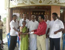 Giving Medical Aid for the senior citizens