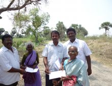 Giving Medical Aid for the senior citizens